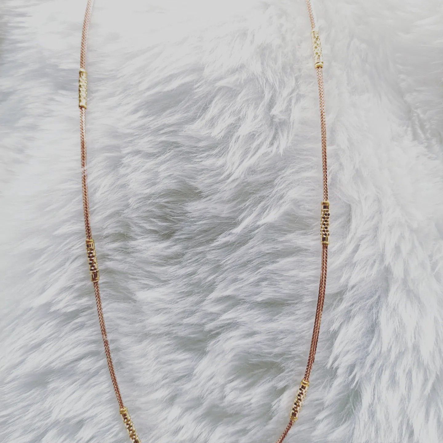 22crt Rose Gold Fancy Chain