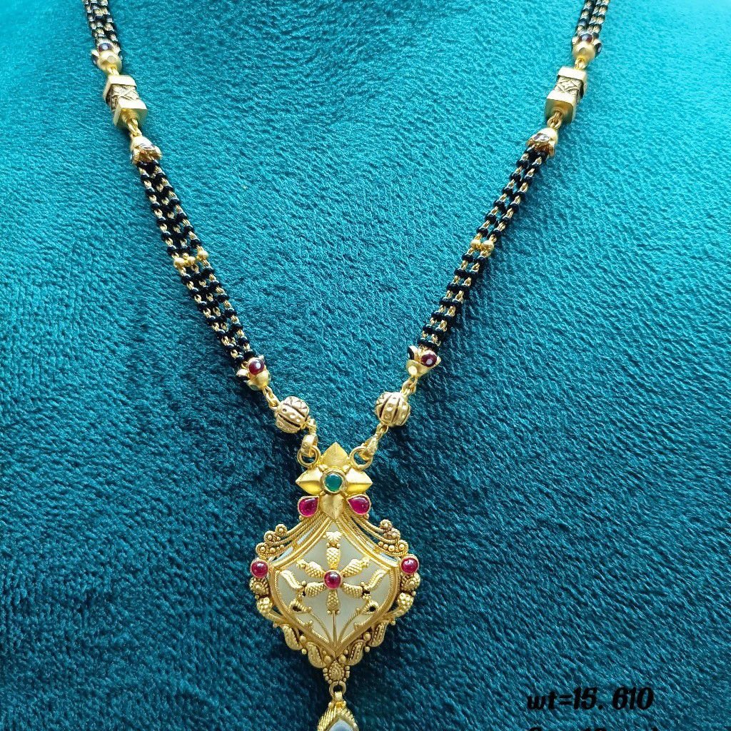 22crt Gold Antique Mangalsutra