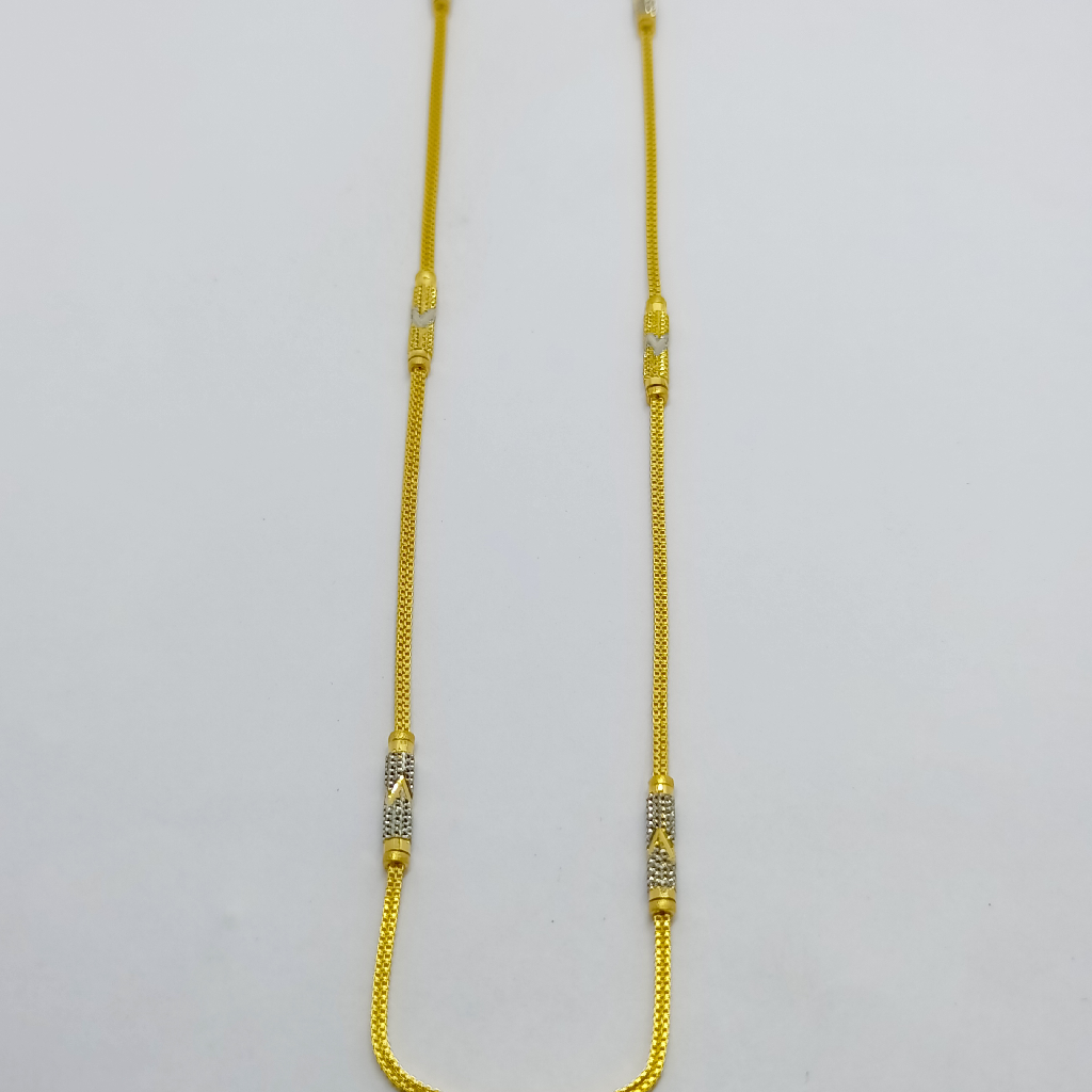 22crt Pipe Gold Chain