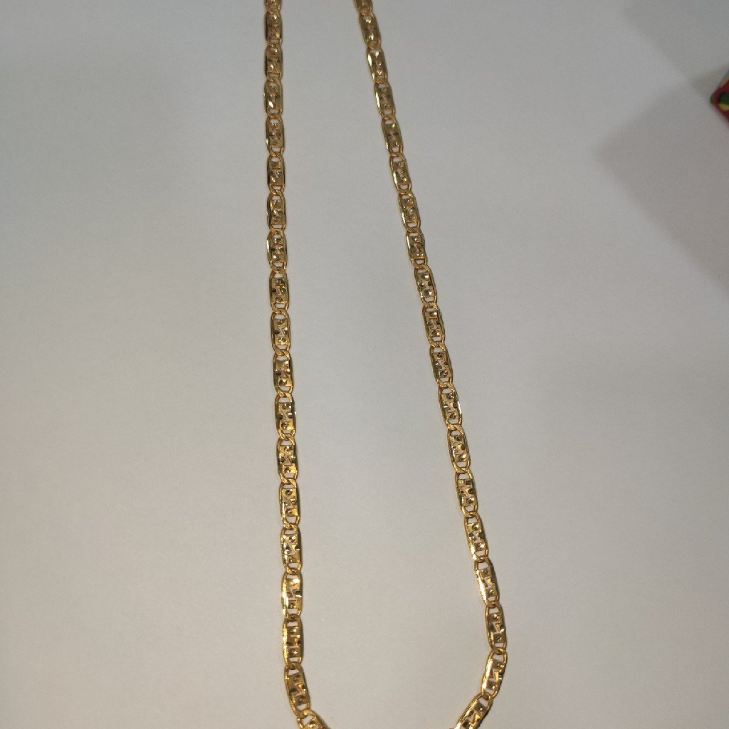 22k 916 gold Hollow Nawabi chain