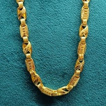 22crt Gold Hollow Chain