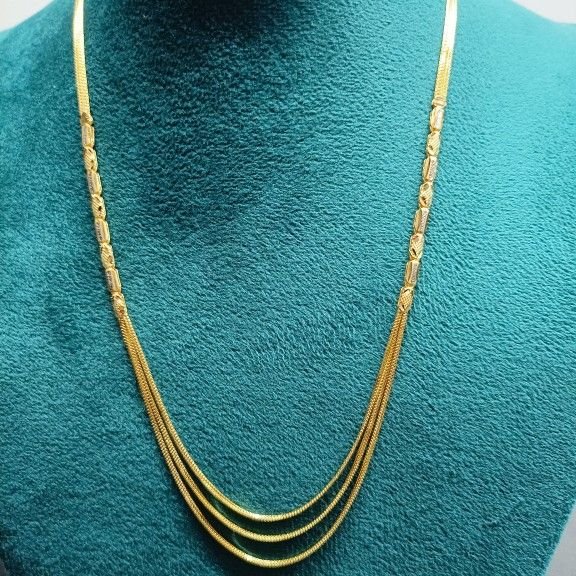 22crt Gold Fancy Chain