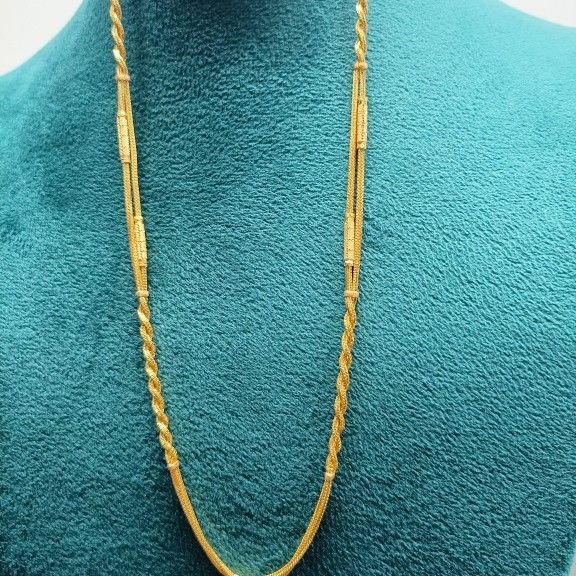 22crt Gold Fancy Chain