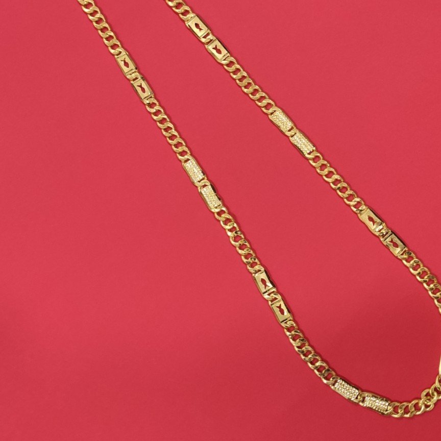 22 carat 916 Hollow Karab Navabi chain