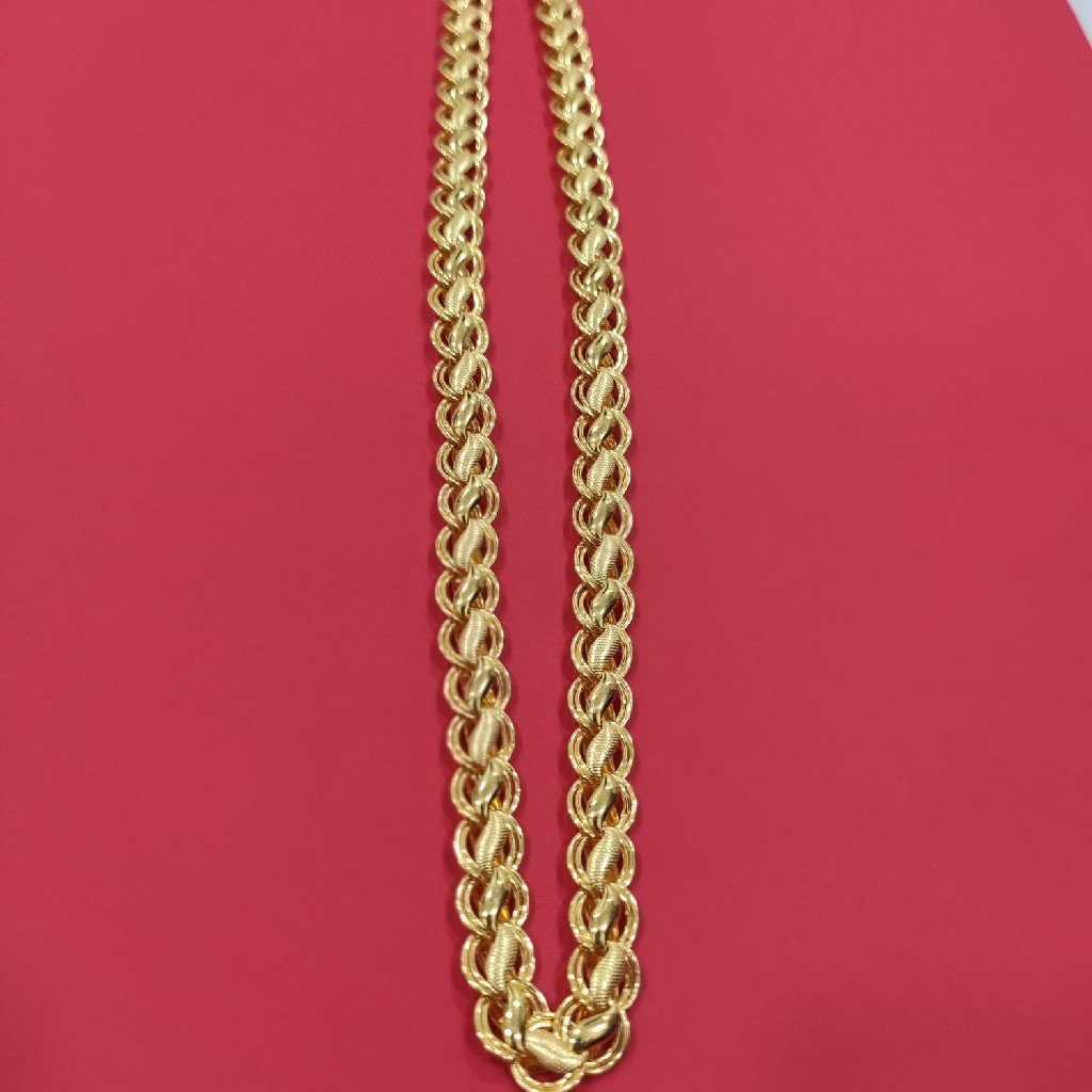 22k 916 gold gents chain