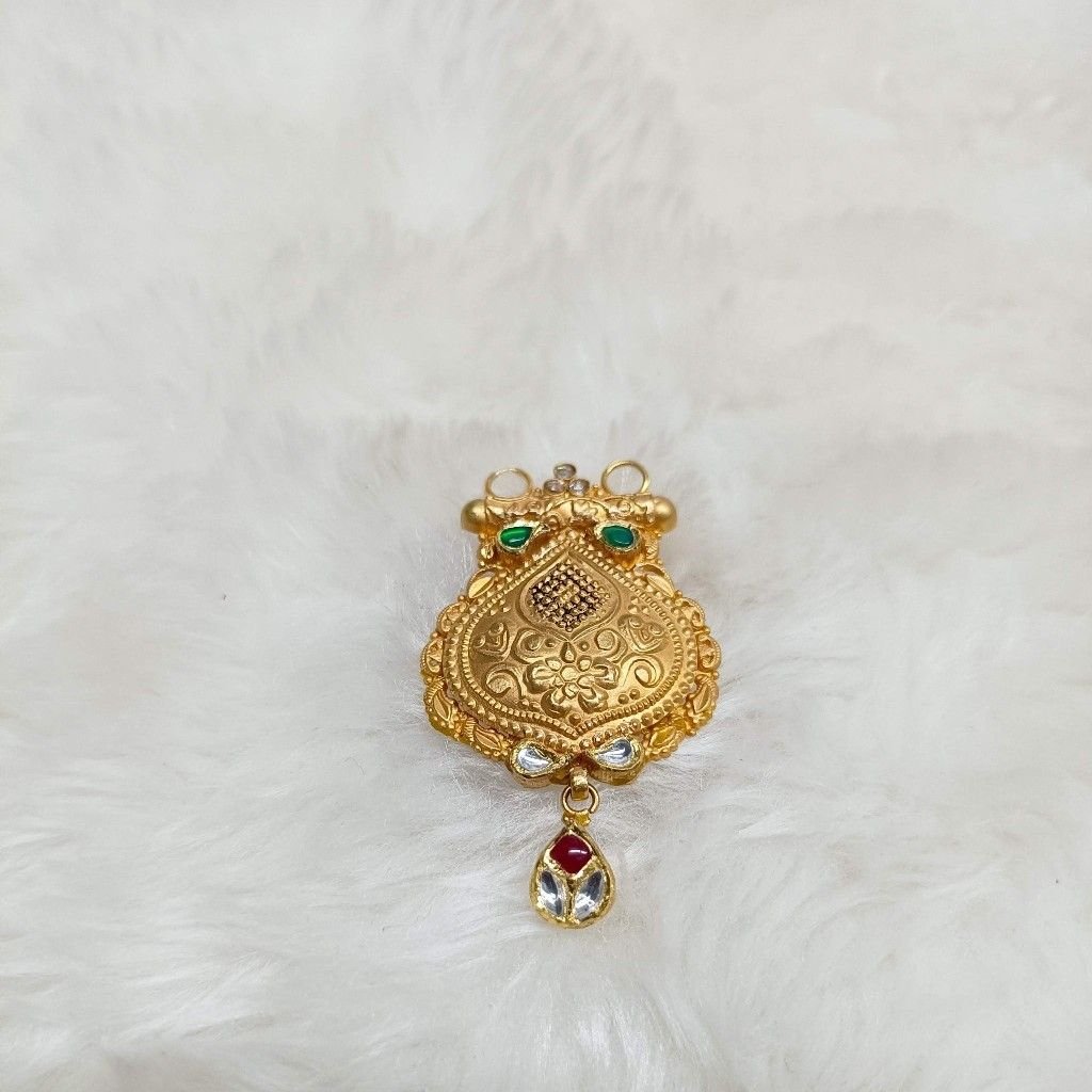 22crt Gold Antique Mangalsutra Pendants