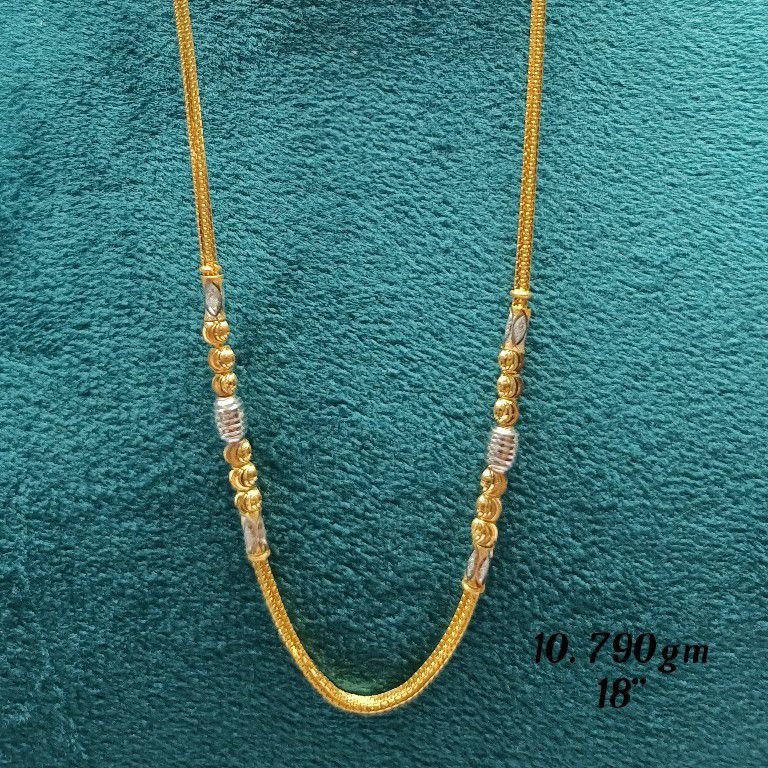 22crt Fancy Gold Chain